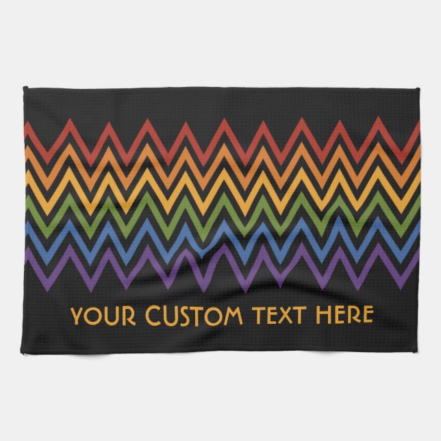 Toalla de mano del personalizado del patrón de che (Horizontal)