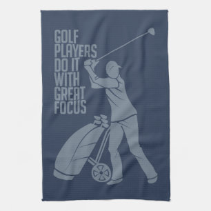 toalla de mano del personalizado GOLF PLAYER