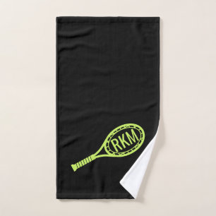 Toalla de mano deportiva para el tenis Monograma n