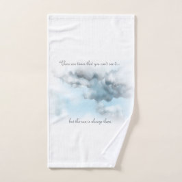 Toalla de mano en la nube