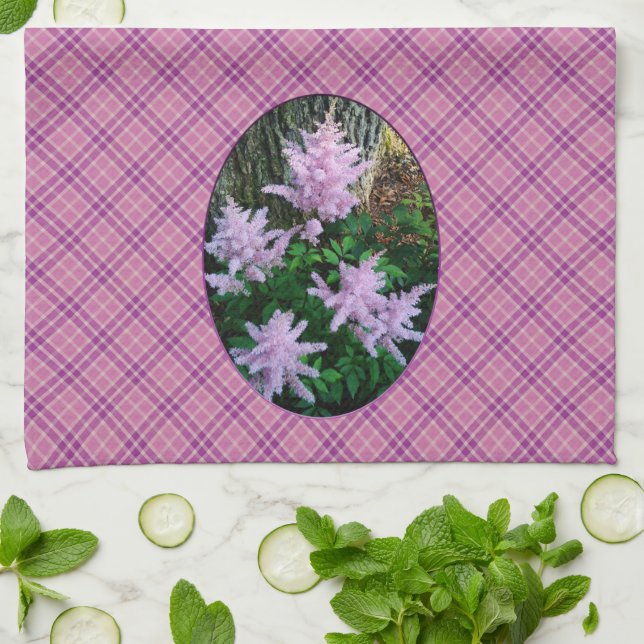 Toalla de mano floral de arbusto de mariposa de cu (Doblado)
