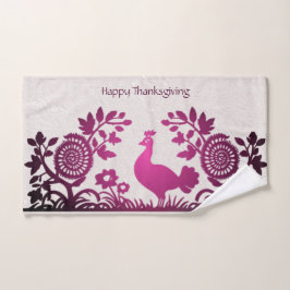 Toalla de mano floral de Turquía en el Día de Acci