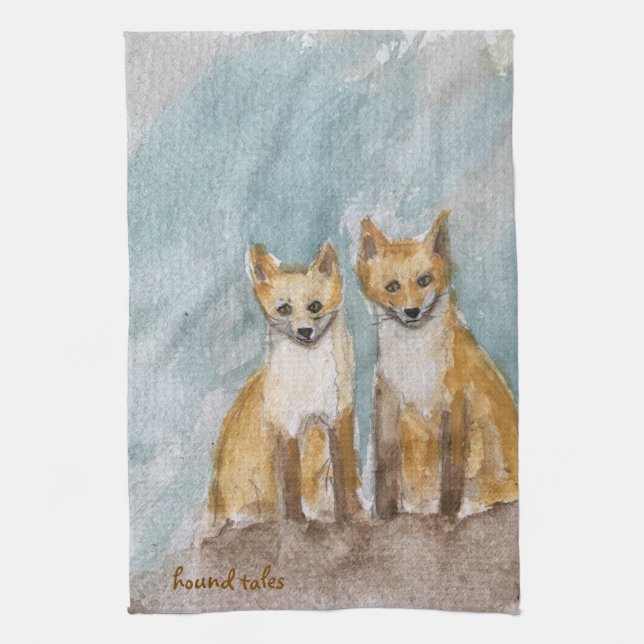 Toalla de mano Fox Cub (Vertical)