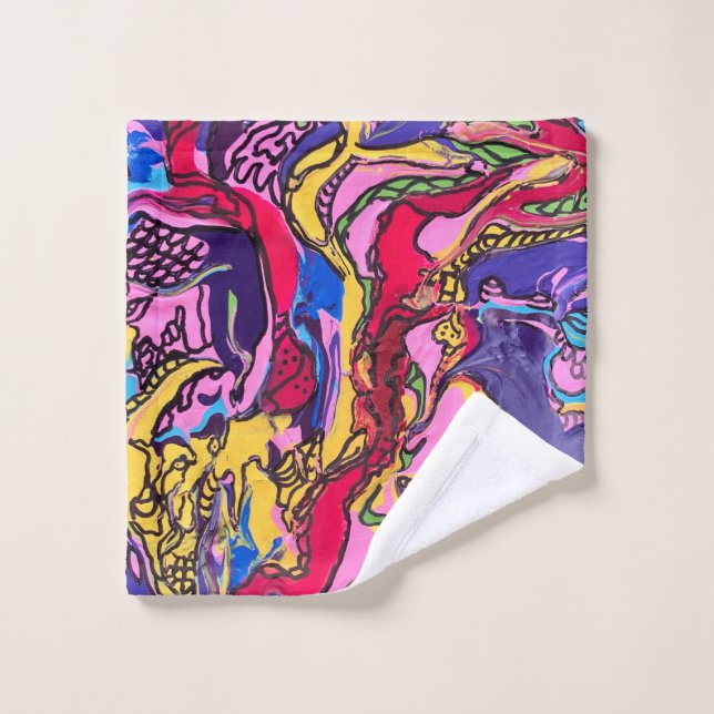 Toalla de mano impresa con "Fiebre de la jungla" (Toallita)