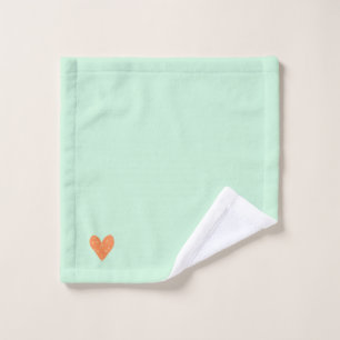 Toalla de mano para el corazón
