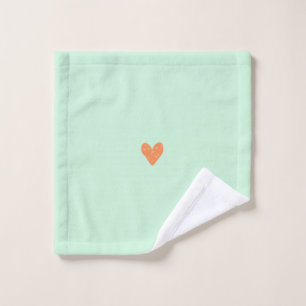 Toalla de mano para el corazón