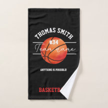 Toalla de mano para equipo de baloncesto – Jugador