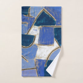 TOALLA DE MANO : PAUL KLEE : NOCHE AZUL