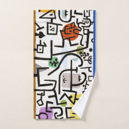 TOALLA DE MANO : PAUL KLEE : PUERTO RICO