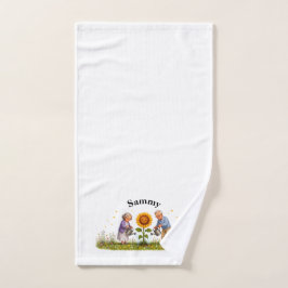 Toalla de mano Pequeño sol de los abuelos