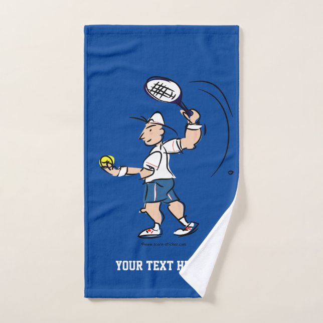 Toalla de mano personalizada con regalo de caricat (Toalla de mano)