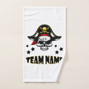 Toalla de mano pirata personalizada personalizado