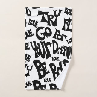 Toalla de mano única Motivación