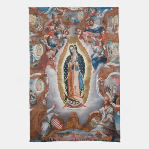 Toalla de mano "Virgen de Guadalupe"