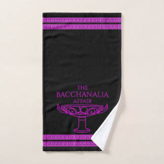 Toalla de manos El asunto de las Bacanales