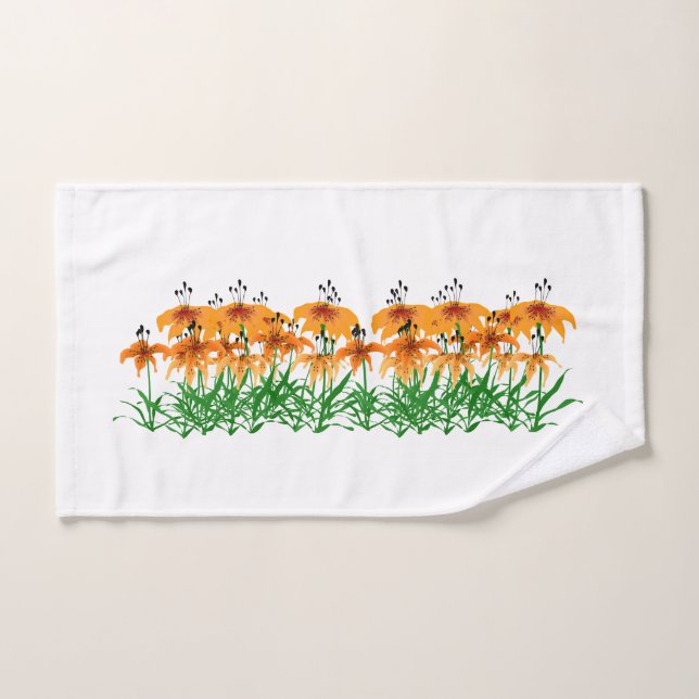 Toalla de manos Tiger Lily (Toalla de mano)