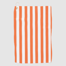 Toalla de naranja Stripe Golf