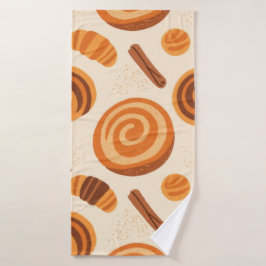 Toalla de natación de canela - Temporada acogedora