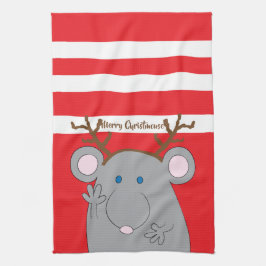 Toalla de navidad "Merry Christmouse"