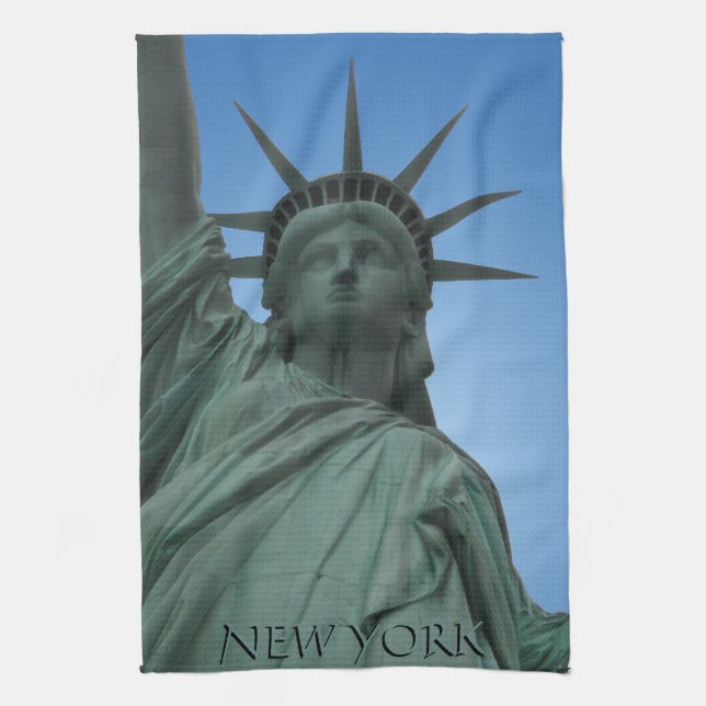 Toalla de Nueva York Estatua de la Libertad Toalla (Vertical)