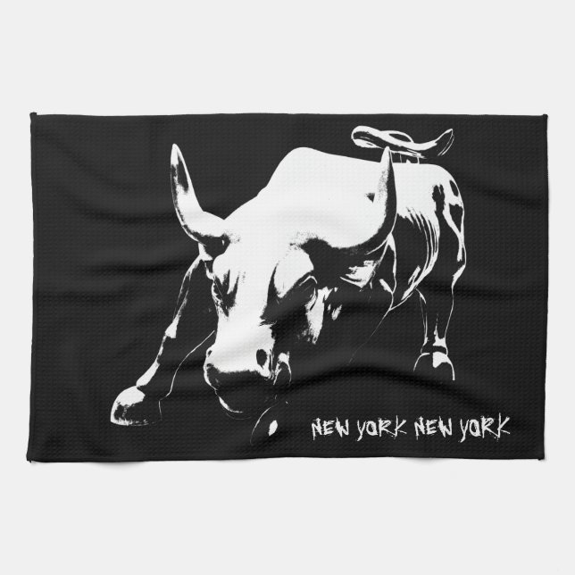 Toalla de Nueva York personalizada NYC Toalla de t (Horizontal)