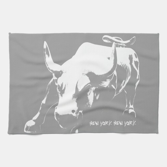 Toalla de Nueva York personalizada NYC Toalla de t (Horizontal)