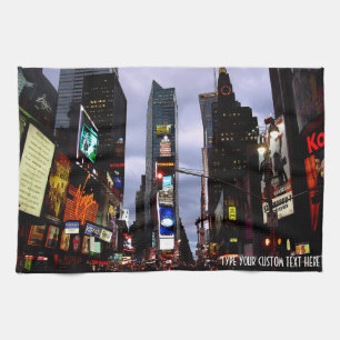 Toalla de Nueva York Personalizada Times Square Te
