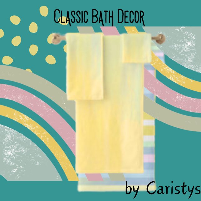 Toalla de paño de color de agua (Subido por el creador)