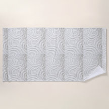 Toalla de papel imprimir toalla de playa de textur