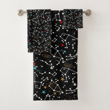 Toalla de patrón espacial