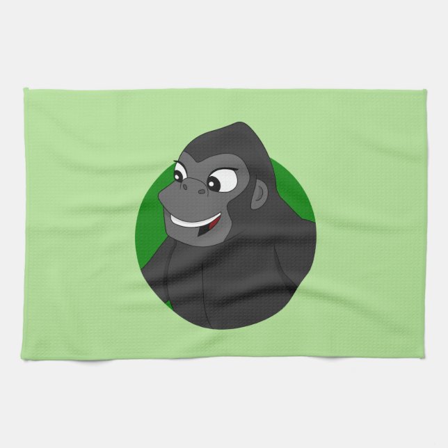 Toalla de Personalizado de gorila (Horizontal)