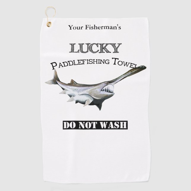 Toalla de Pesca Lucky Lucky Personalizada (Anverso)
