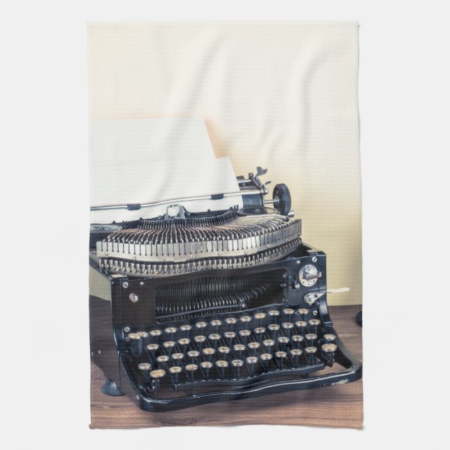 Toalla de plato de cocina retro retro telep de esc (Vertical)