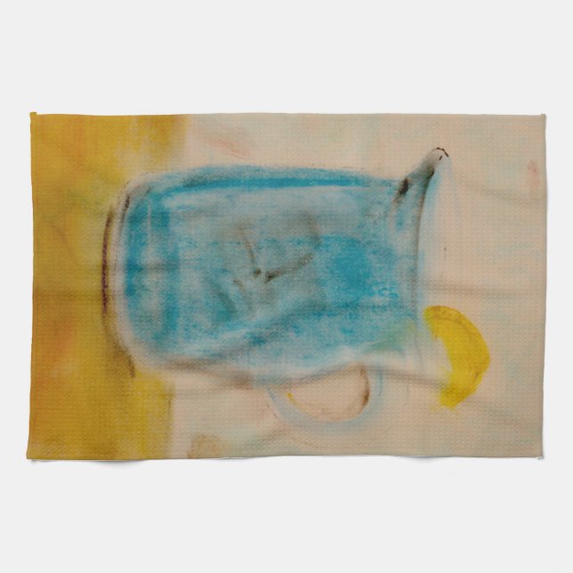 Toalla de plato de la jarra de la limonada (Horizontal)