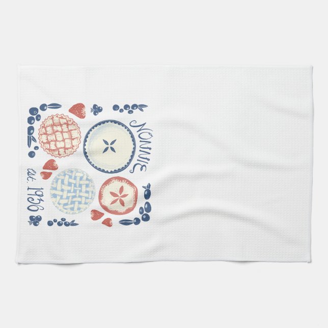 Toalla de plato de Nonnie (Horizontal)
