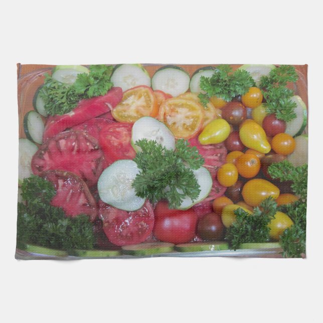 Toalla de plato de verano (Horizontal)