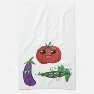 Toalla de plato del Veggie de JMCdesign