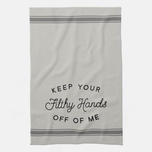 Toalla de plato, divertida toalla de plato (Vertical)