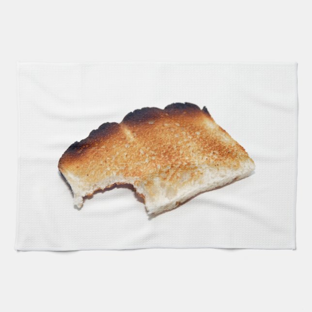 Toalla de plato quemada de la cocina de la tostada (Horizontal)