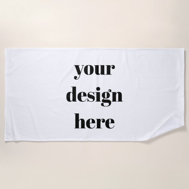 Toalla de playa (Anverso)