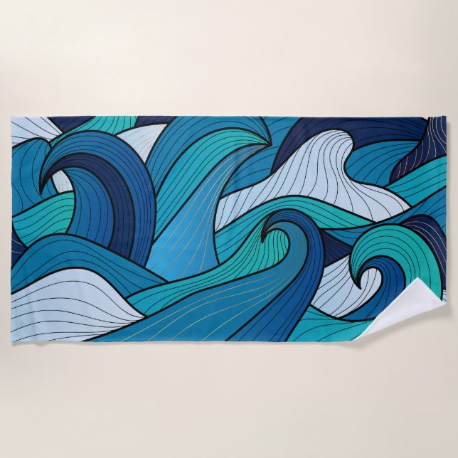 Toalla de playa (Anverso)