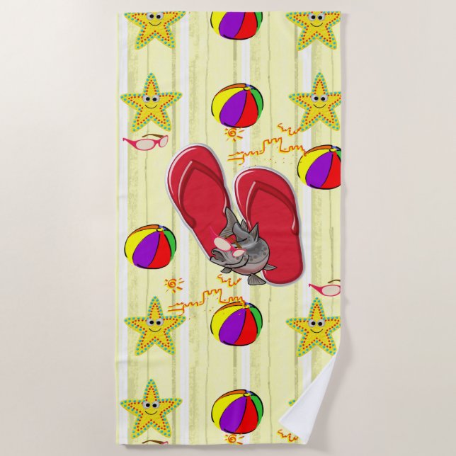 Toalla de playa (Anverso)