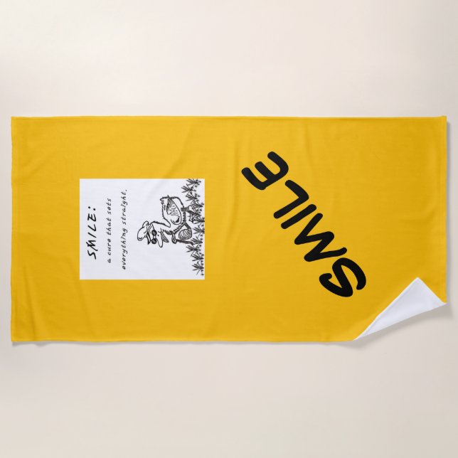 Toalla de playa (Anverso)