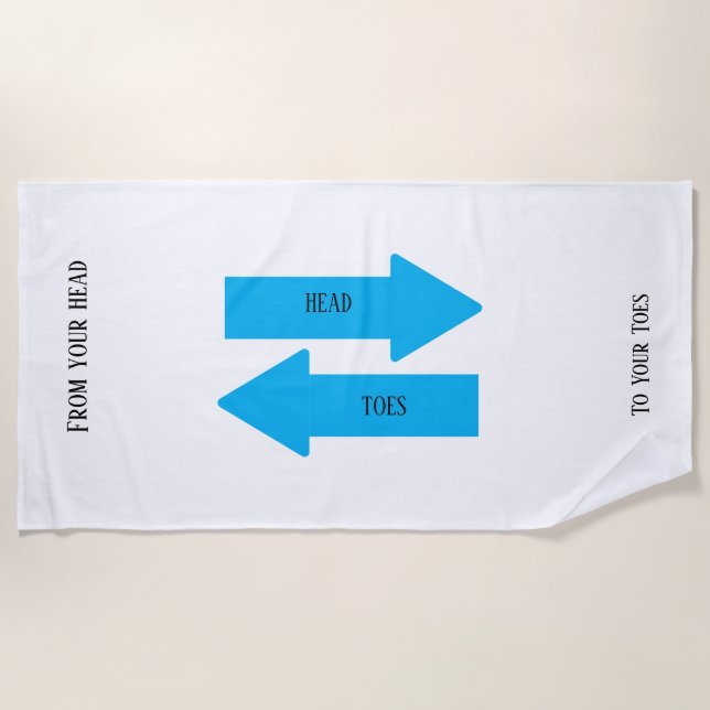 Toalla de playa (Anverso)