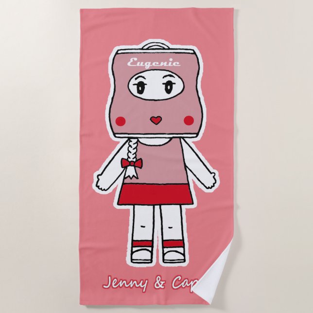 Toalla de playa (Anverso)