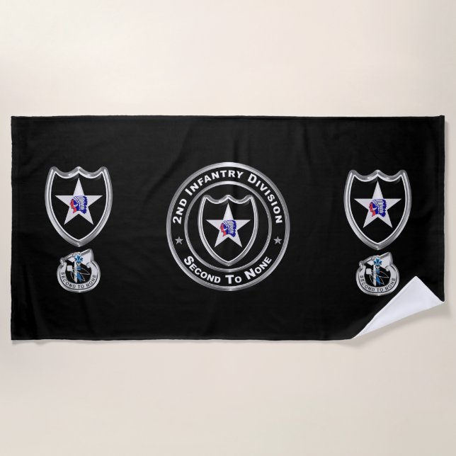 Toalla De Playa 2ª División de Infantería (Anverso)