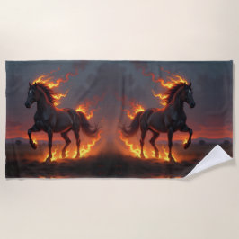 Toalla De Playa „2026 – Das Jahr des Feuerpferds“