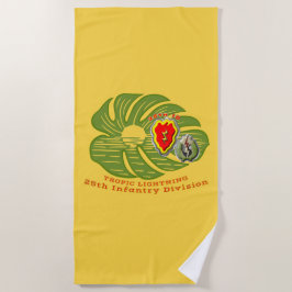 Toalla De Playa 25.ª División de Infantería