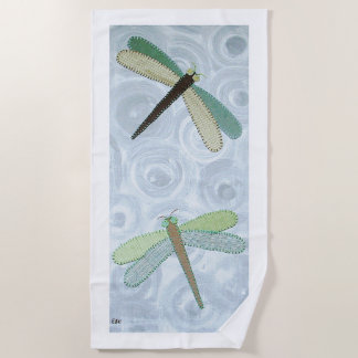 Toalla De Playa 2 Dragonflies #1