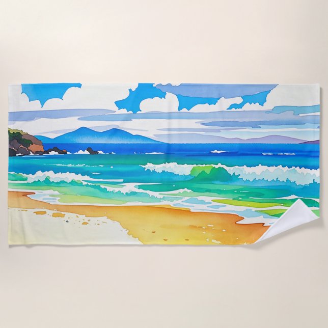 Toalla De Playa 4.º bahía (Anverso)
